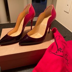 Christian Louboutin Patton leather shoes